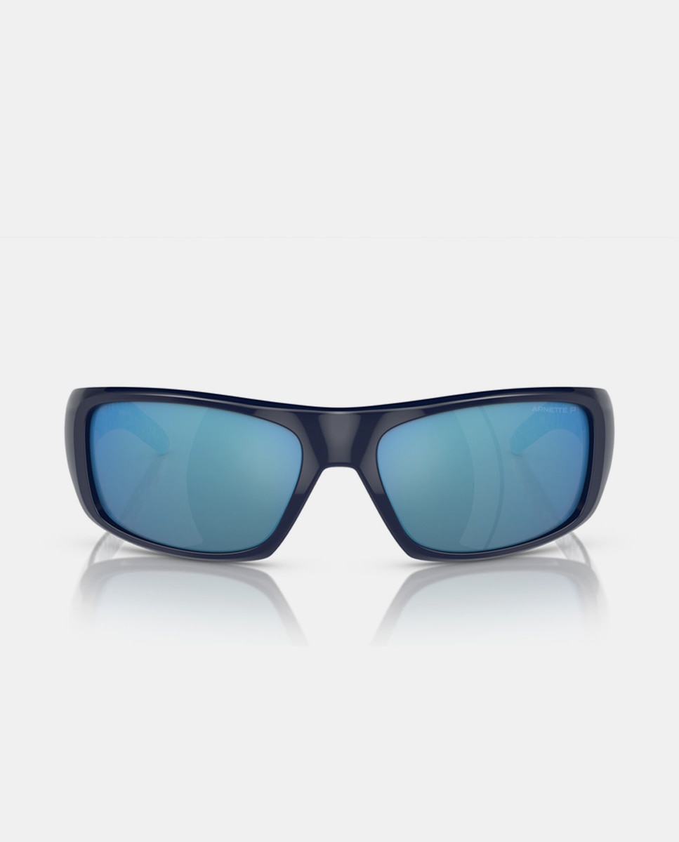 Gafas de sol AN4182 HOT SHOT de hombre rectangular en inyectado con lente polarizada - Arnette - Azul Azul-4