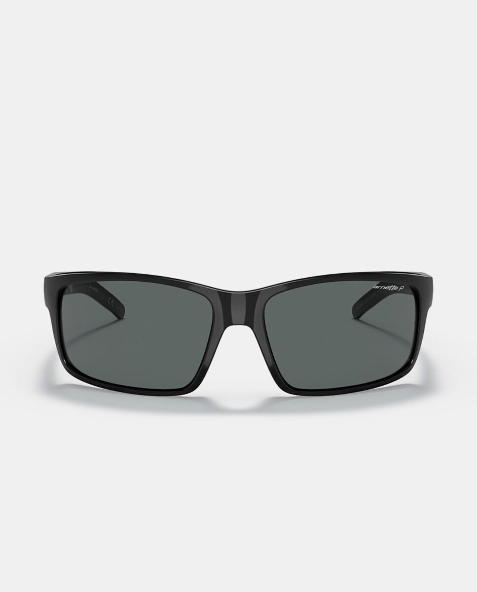 Gafas de sol AN4202 FASTBALL de hombre rectangular en inyectado con lente polarizada - Arnette - Negro Negro-4