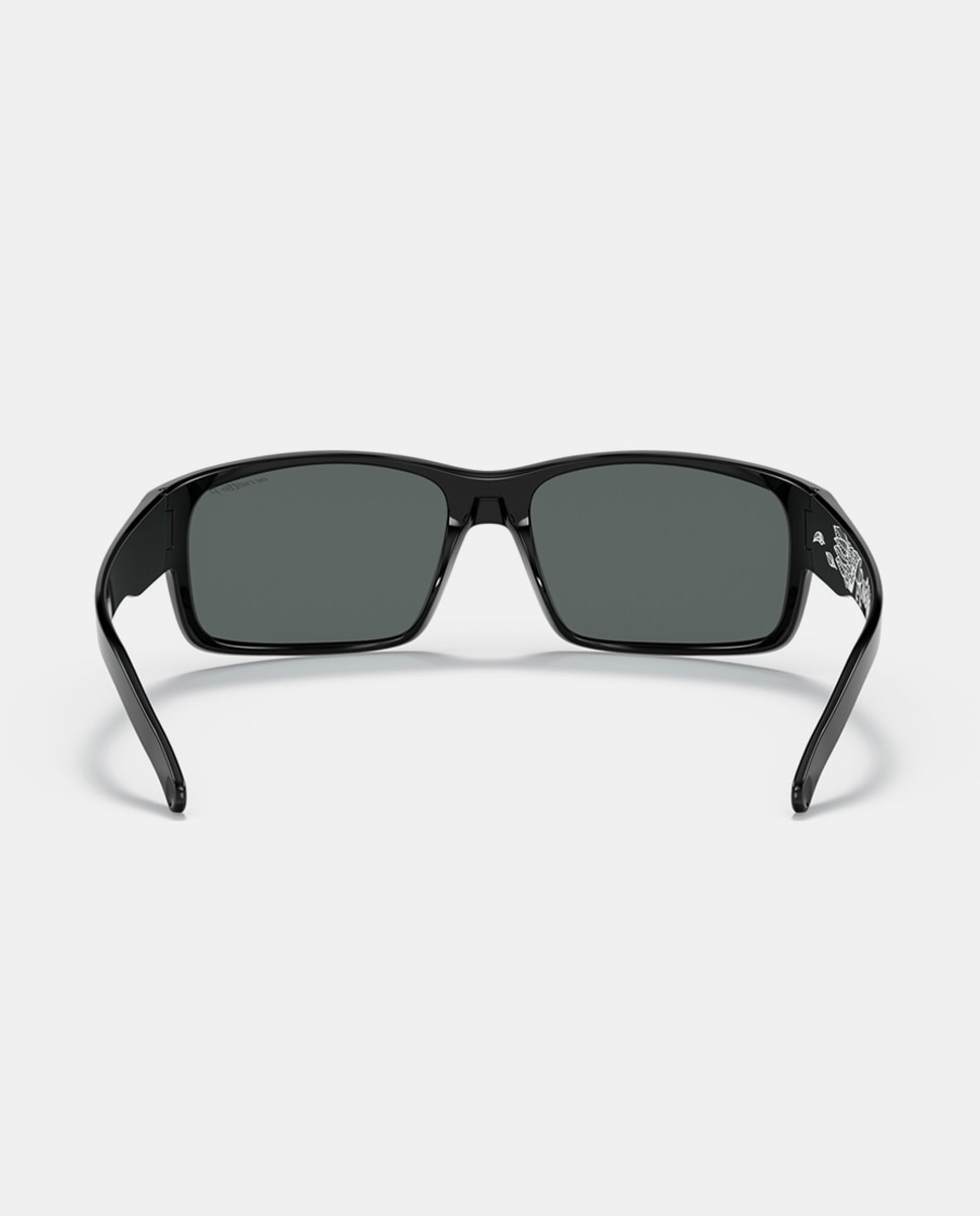Gafas de sol AN4202 FASTBALL de hombre rectangular en inyectado con lente polarizada - Arnette - Negro Negro-6