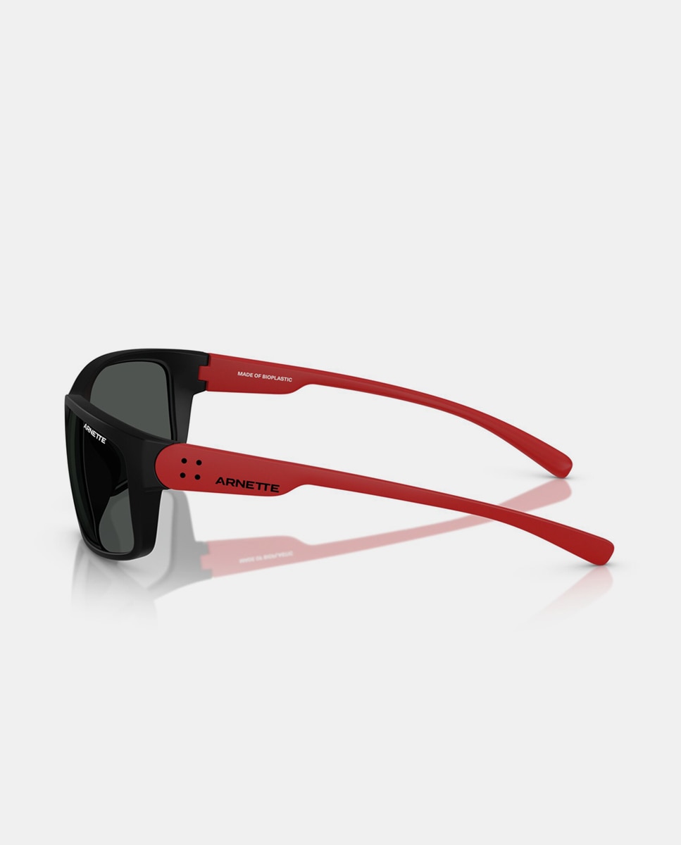 Gafas de sol rectangulares negras - Arnette - Negro Negro-3