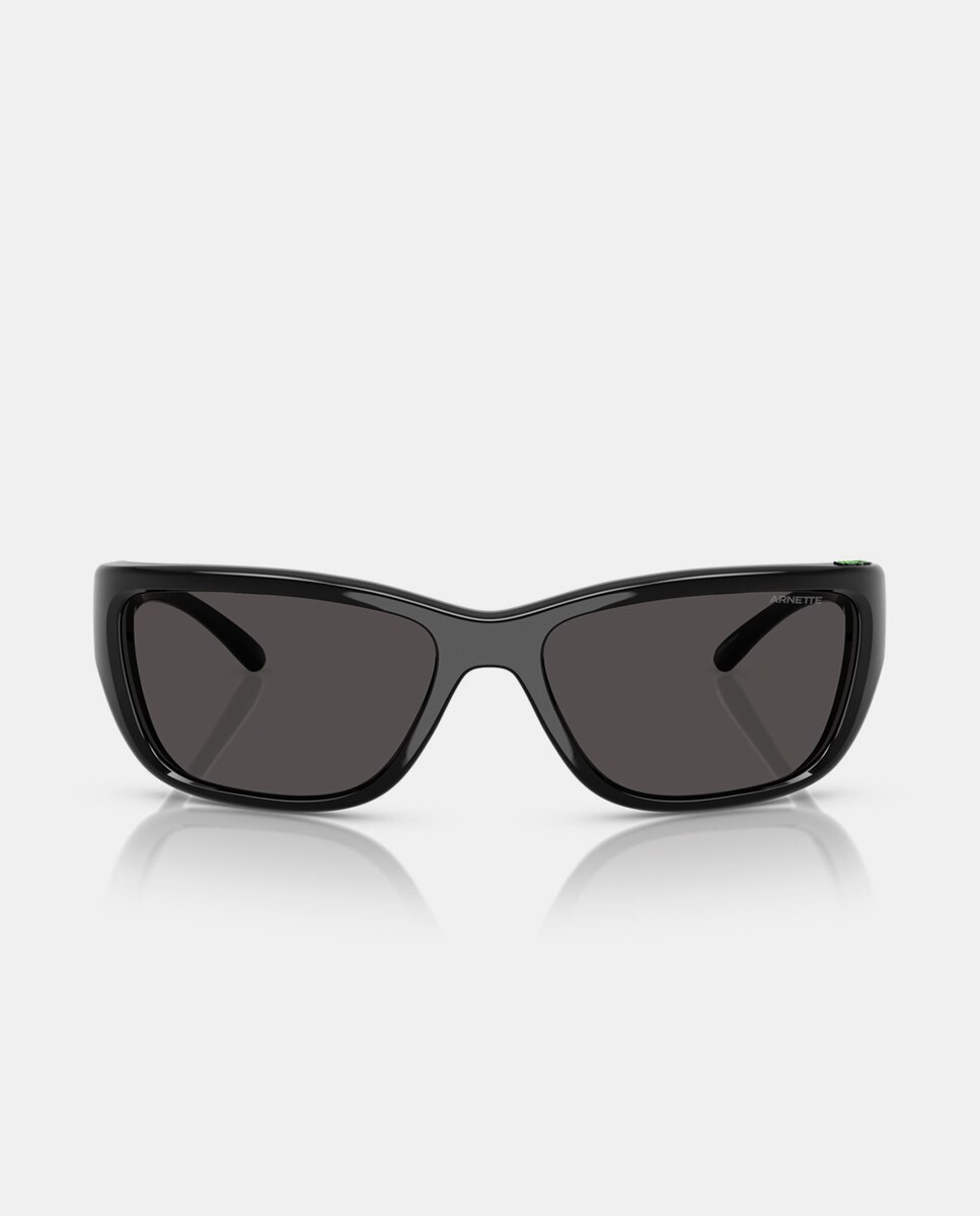 Gafas de sol AN4353 BUBBLEWRAP de hombre rectangular en inyectado con lente polarizada - Arnette - Negro Negro-4