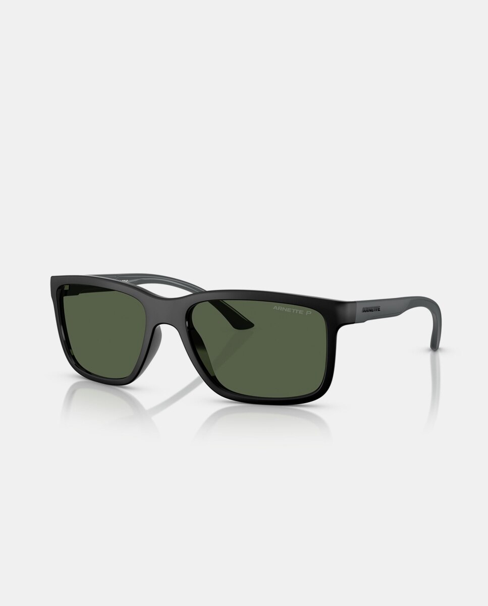 Gafas de sol AN4359 HEADLIGHT de hombre rectangular en inyectado con lente polarizada - Arnette - Negro Negro-2