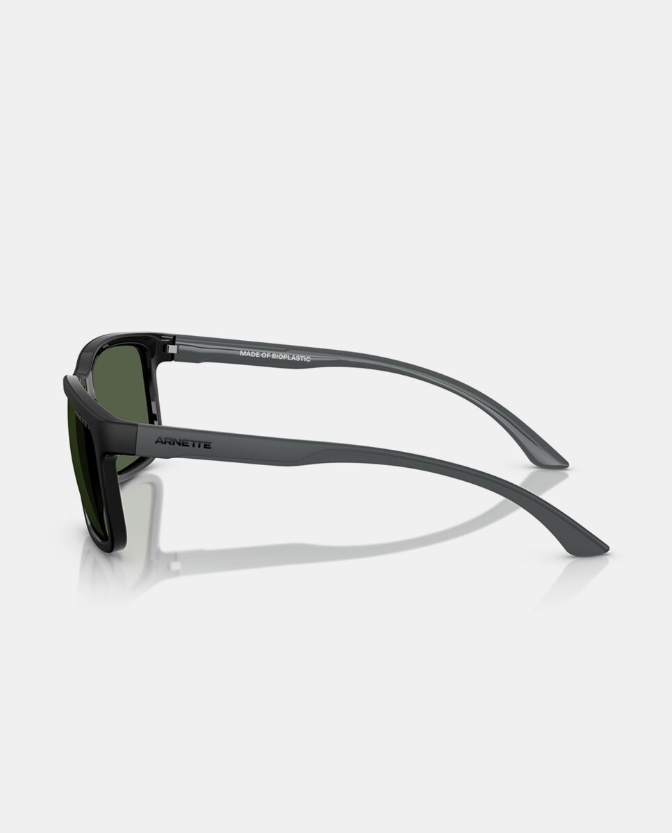 Gafas de sol AN4359 HEADLIGHT de hombre rectangular en inyectado con lente polarizada - Arnette - Negro Negro-3