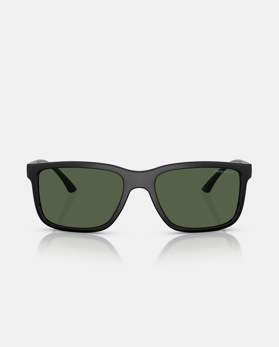 Gafas de sol AN4359 HEADLIGHT de hombre rectangular en inyectado con lente polarizada - Arnette - Negro Negro-4