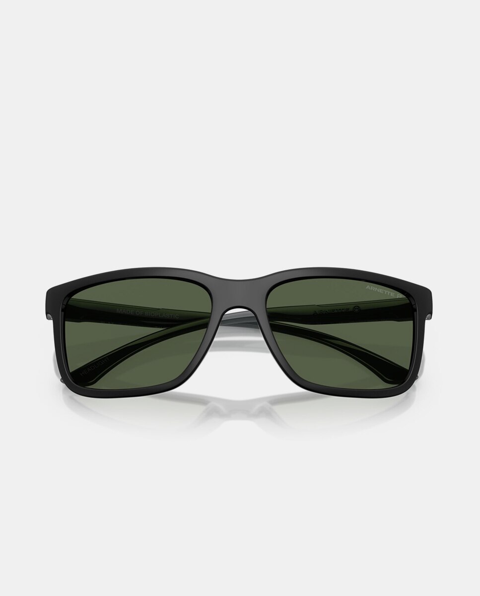 Gafas de sol AN4359 HEADLIGHT de hombre rectangular en inyectado con lente polarizada - Arnette - Negro Negro-5