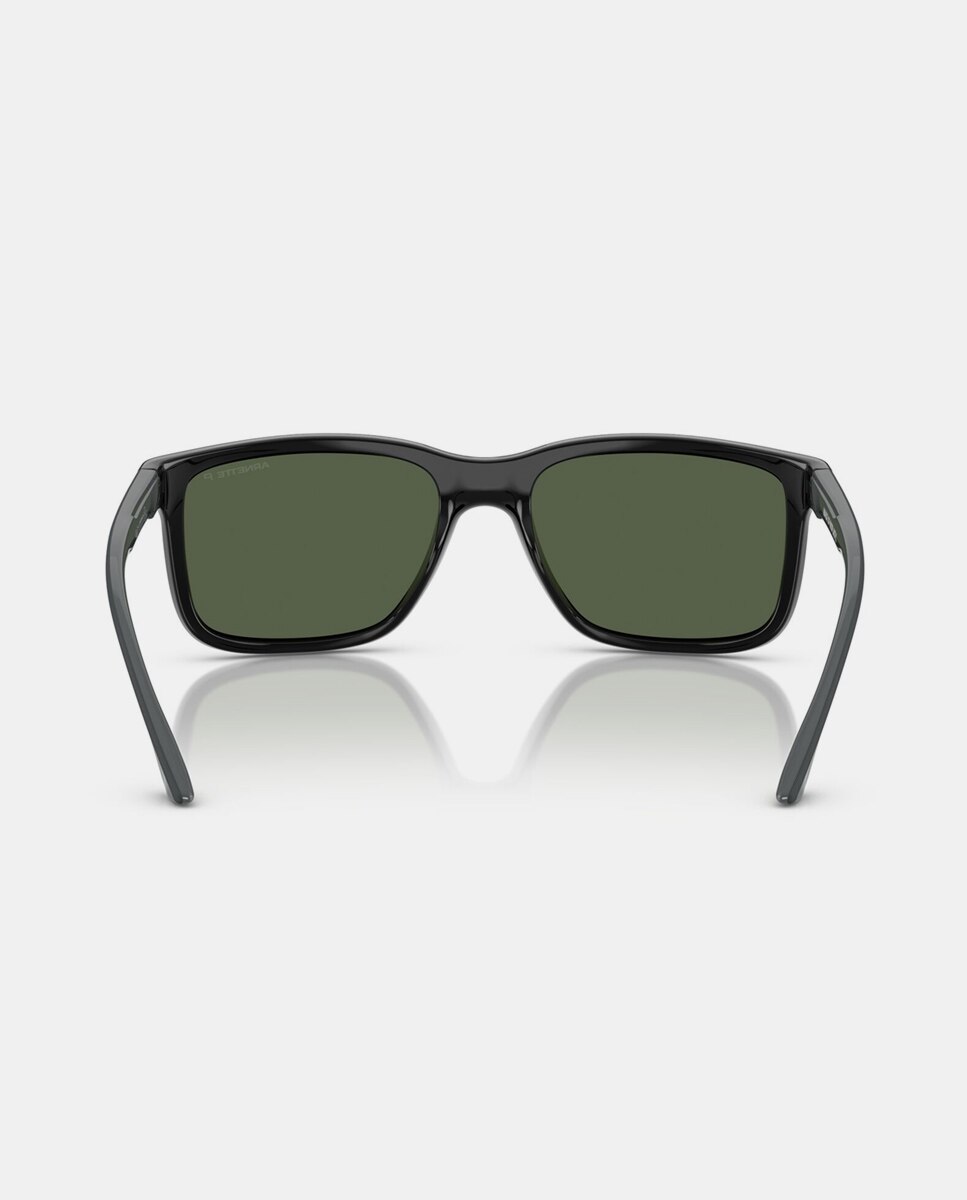 Gafas de sol AN4359 HEADLIGHT de hombre rectangular en inyectado con lente polarizada - Arnette - Negro Negro-6
