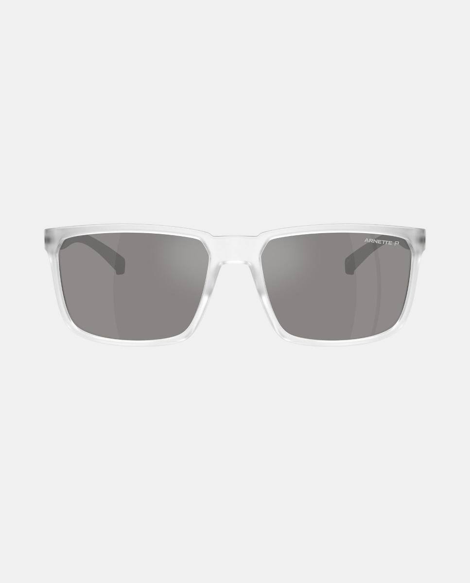Gafas de sol AN4251 STRIPE de hombre rectangular en inyectado con lente polarizada - Arnette - Transparente Transparente-1