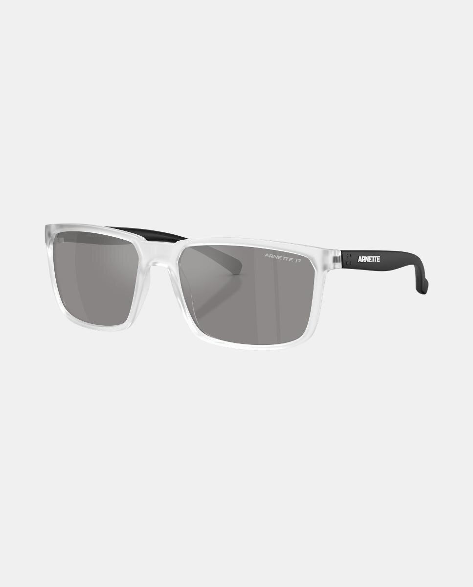 Gafas de sol AN4251 STRIPE de hombre rectangular en inyectado con lente polarizada - Arnette - Transparente Transparente-2