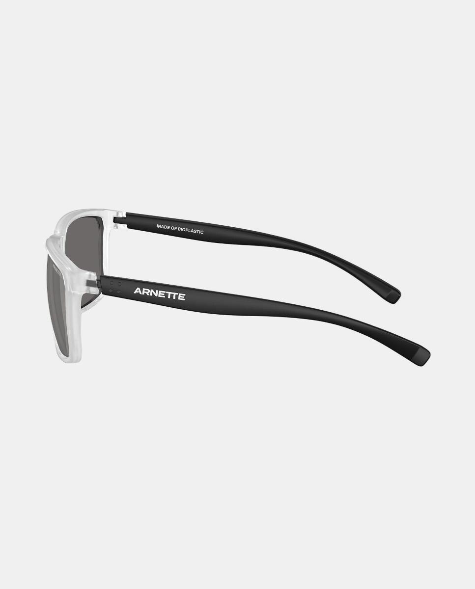 Gafas de sol AN4251 STRIPE de hombre rectangular en inyectado con lente polarizada - Arnette - Transparente Transparente-3