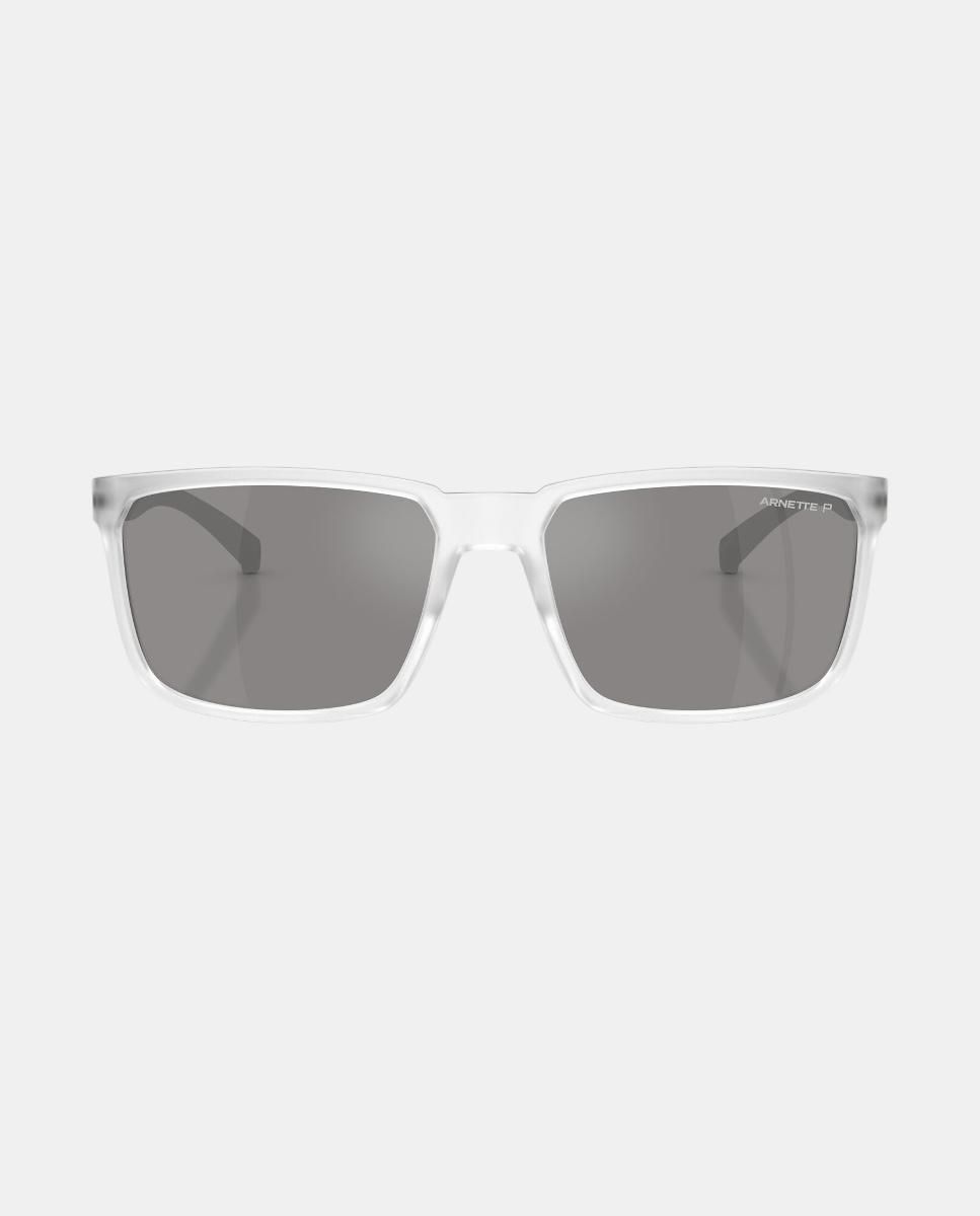 Gafas de sol AN4251 STRIPE de hombre rectangular en inyectado con lente polarizada - Arnette - Transparente Transparente-4