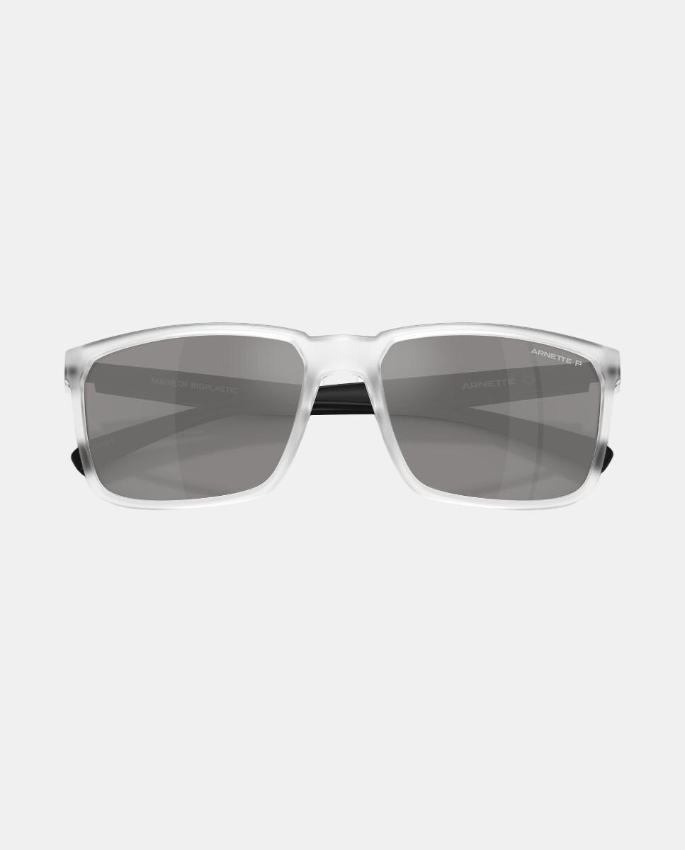 Gafas de sol AN4251 STRIPE de hombre rectangular en inyectado con lente polarizada - Arnette - Transparente Transparente-5