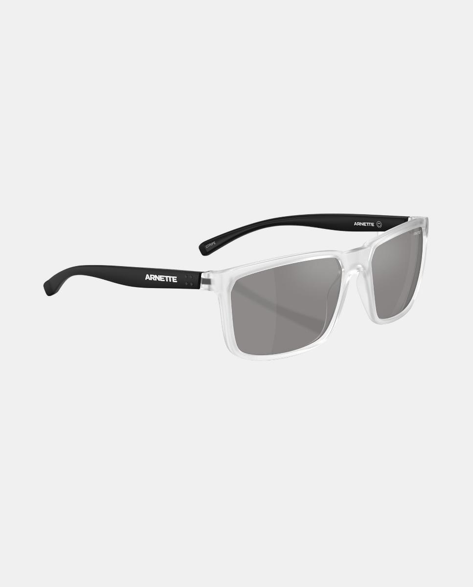 Gafas de sol AN4251 STRIPE de hombre rectangular en inyectado con lente polarizada - Arnette - Transparente Transparente-7
