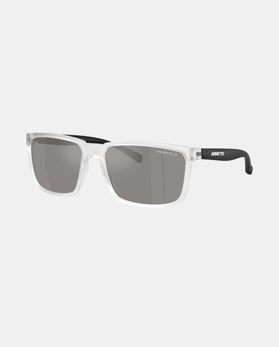 Gafas de sol AN4251 STRIPE de hombre rectangular en inyectado con lente polarizada - Arnette - Transparente Transparente-8