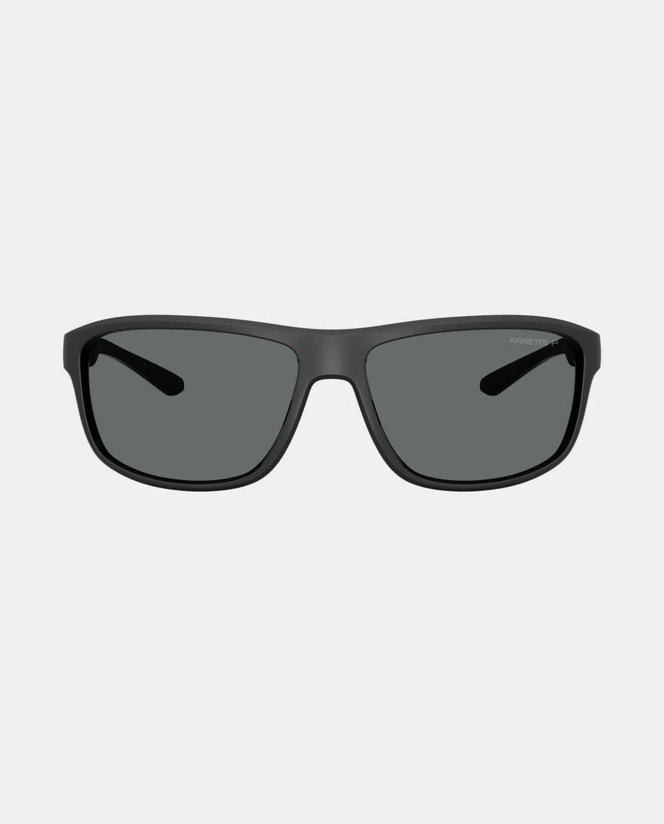 Imagen 0 de Gafas de sol AN4374 de hombre rectangular en inyectado con lente polarizada Negro