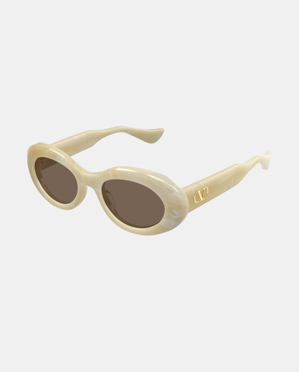 Imagen 1 de Gafas de sol VG0057S de mujer ovalada en acetato Crema
