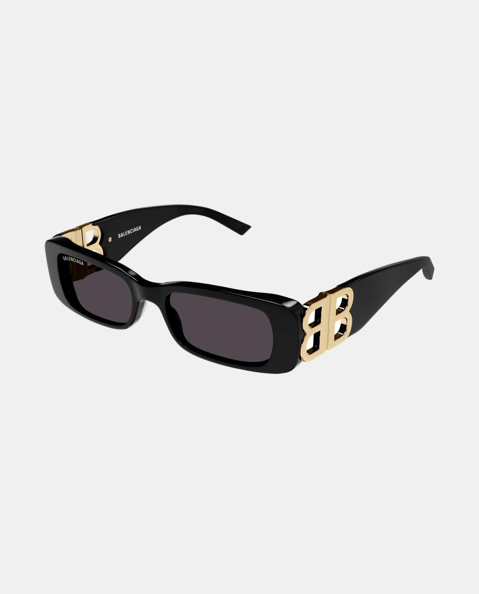 Imagen 0 de Gafa de sol BB0096S de mujer rectangular en acetato Negro