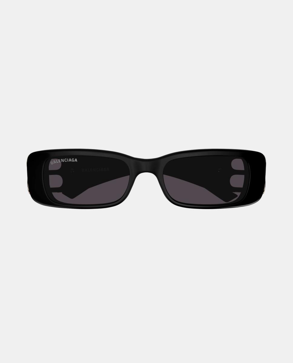 Gafa de sol BB0096S de mujer rectangular en acetato - Balenciaga - Negro Negro-2