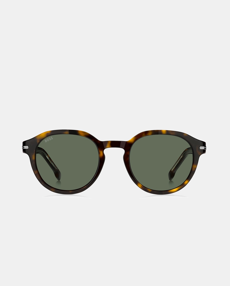 Imagem 0 de Óculos de Sol Ovais em Acetato - Havana