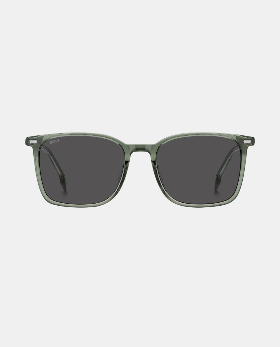 Imagen 0 de Gafas de sol BOSS 2004/G/S de hombre rectangular en acetato Verde