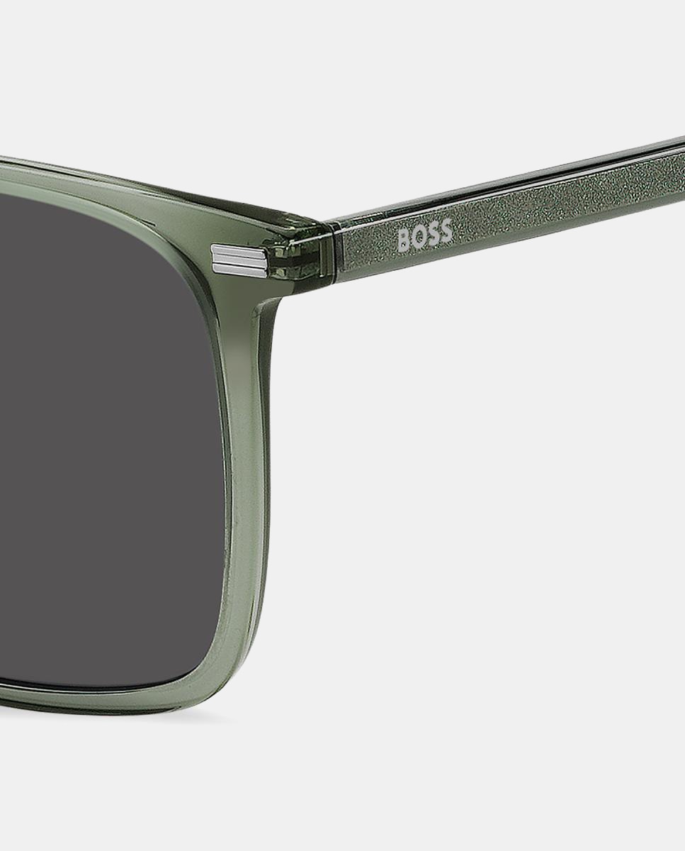 Gafas de sol BOSS 2004/G/S de hombre rectangular en acetato - Verde Verde-4