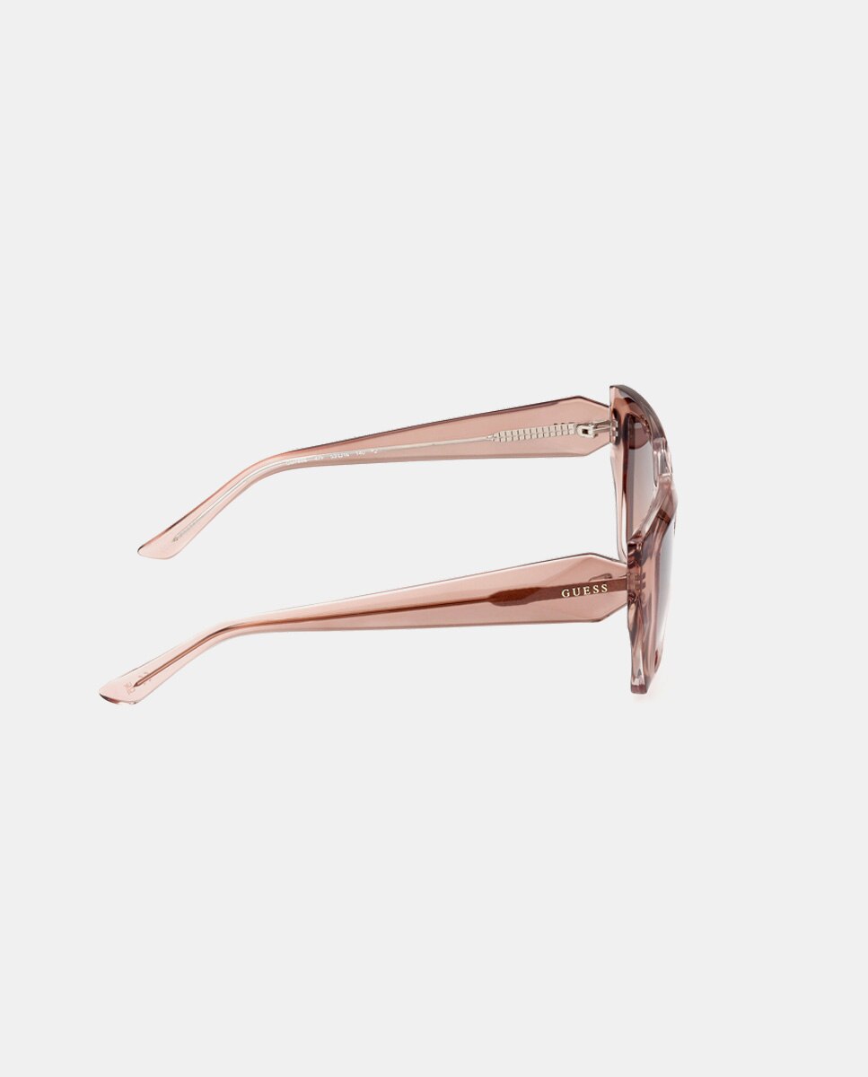 Gafas de sol de mujer geométricas en - Guess - Marrón claro Marrón claro-7