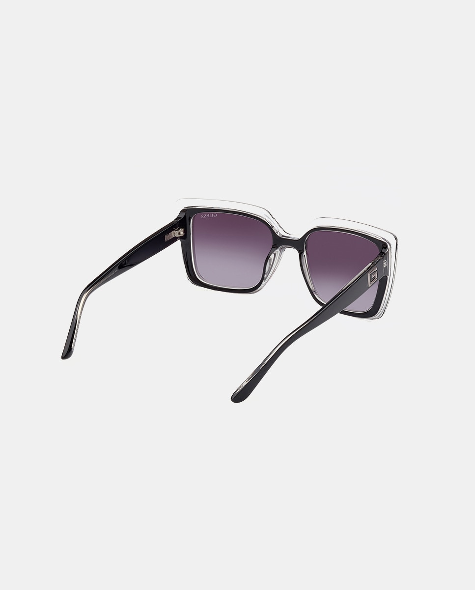 Gafas de sol de mujer cuadradas en - Guess - Negro Negro-4