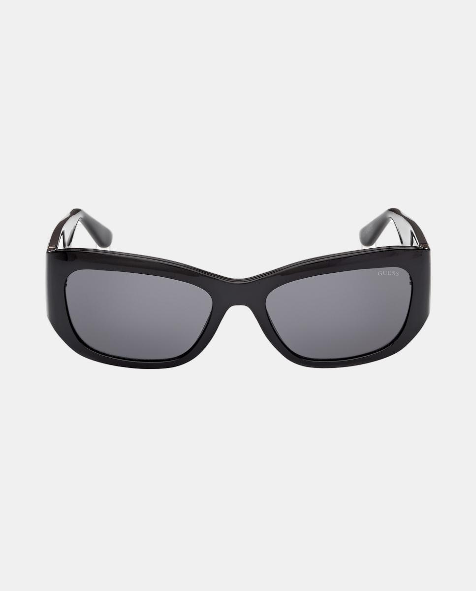 Imagen 1 de Gafa de sol de mujer rectangular en inyectado - Guess - Negro Negro