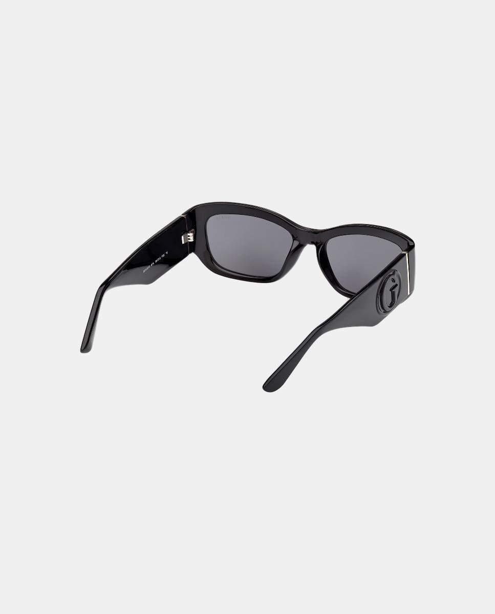 Imagen 5 de Gafa de sol de mujer rectangular en inyectado - Guess - Negro Negro