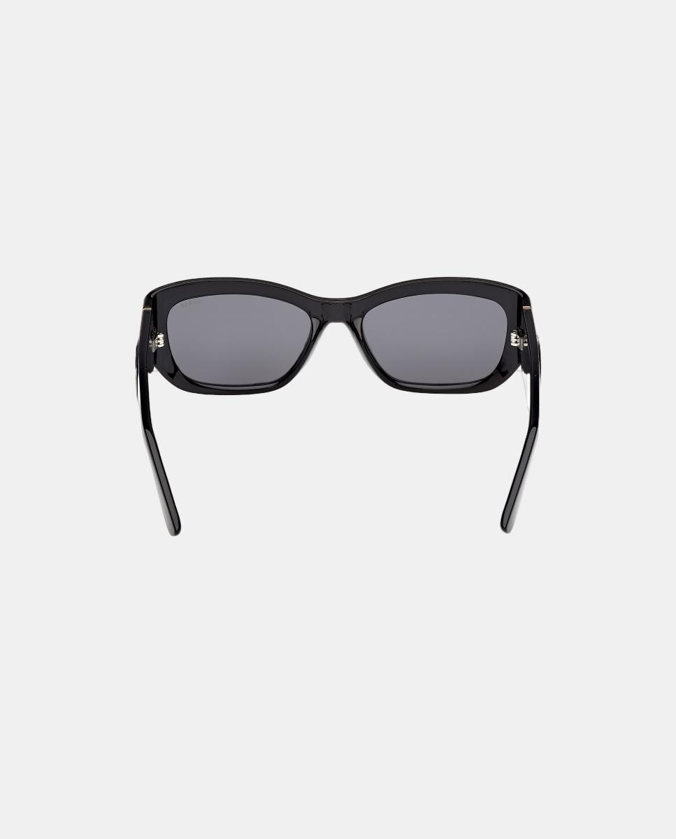 Imagen 6 de Gafa de sol de mujer rectangular en inyectado - Guess - Negro Negro