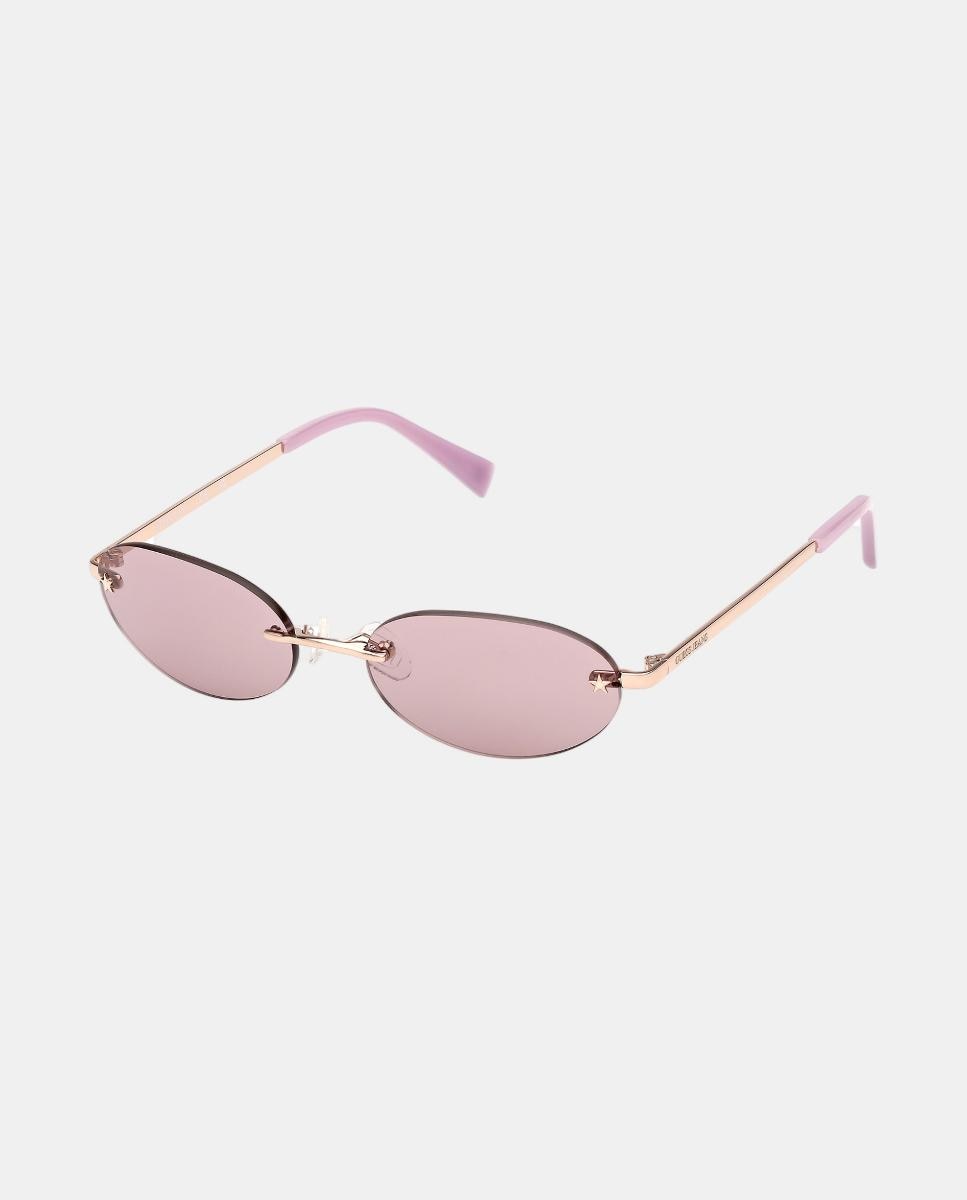 Gafa de sol unisex ovalada metalica - Guess - Oro Oro-2