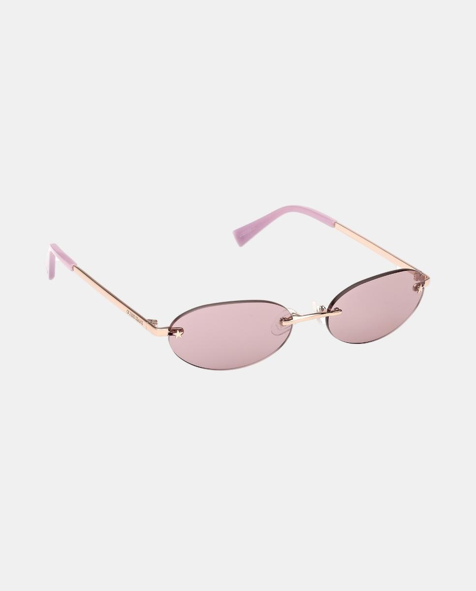 Gafa de sol unisex ovalada metalica - Guess - Oro Oro-5