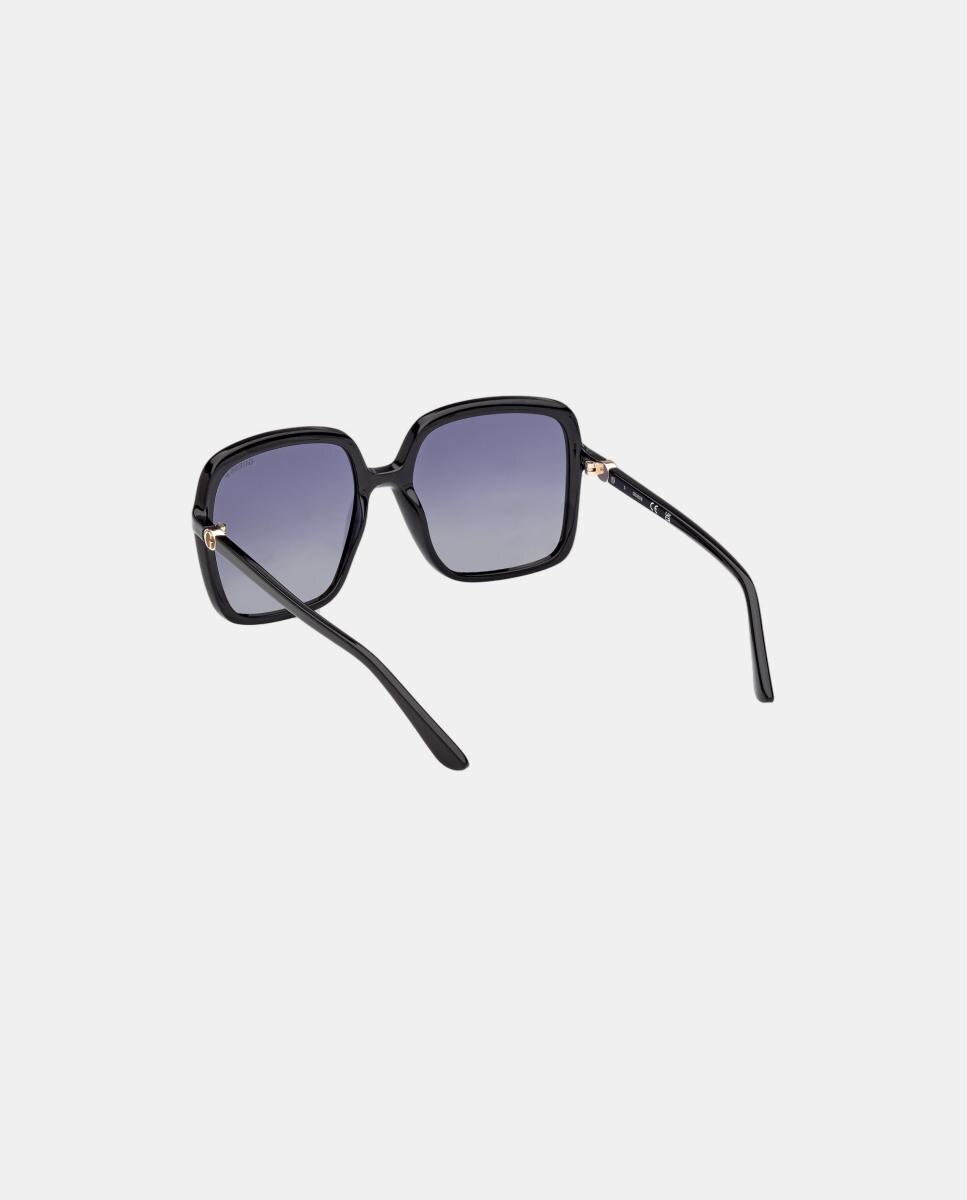 Gafa de sol de mujer cuadrada en inyectado con lente polarizada - Guess - Negro Negro-4