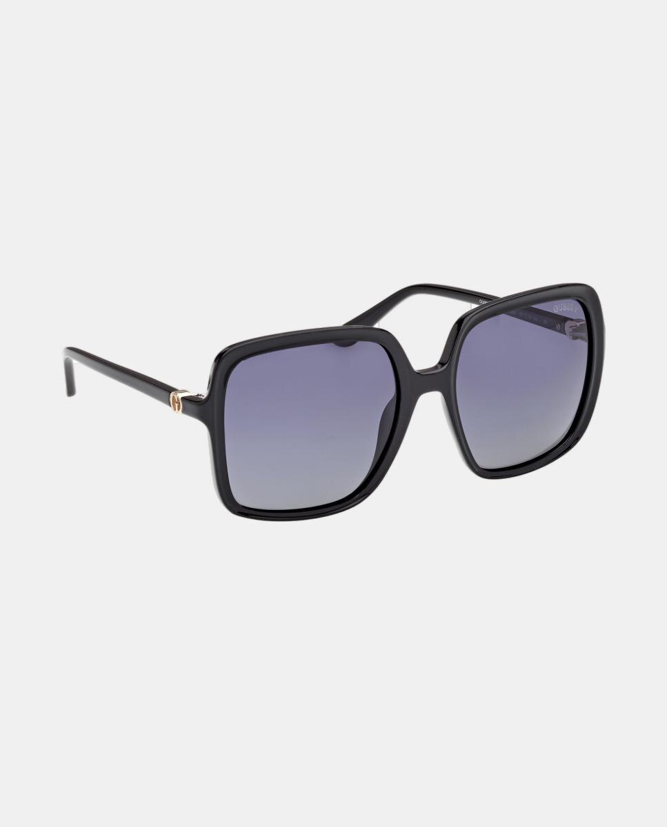 Gafa de sol de mujer cuadrada en inyectado con lente polarizada - Guess - Negro Negro-8