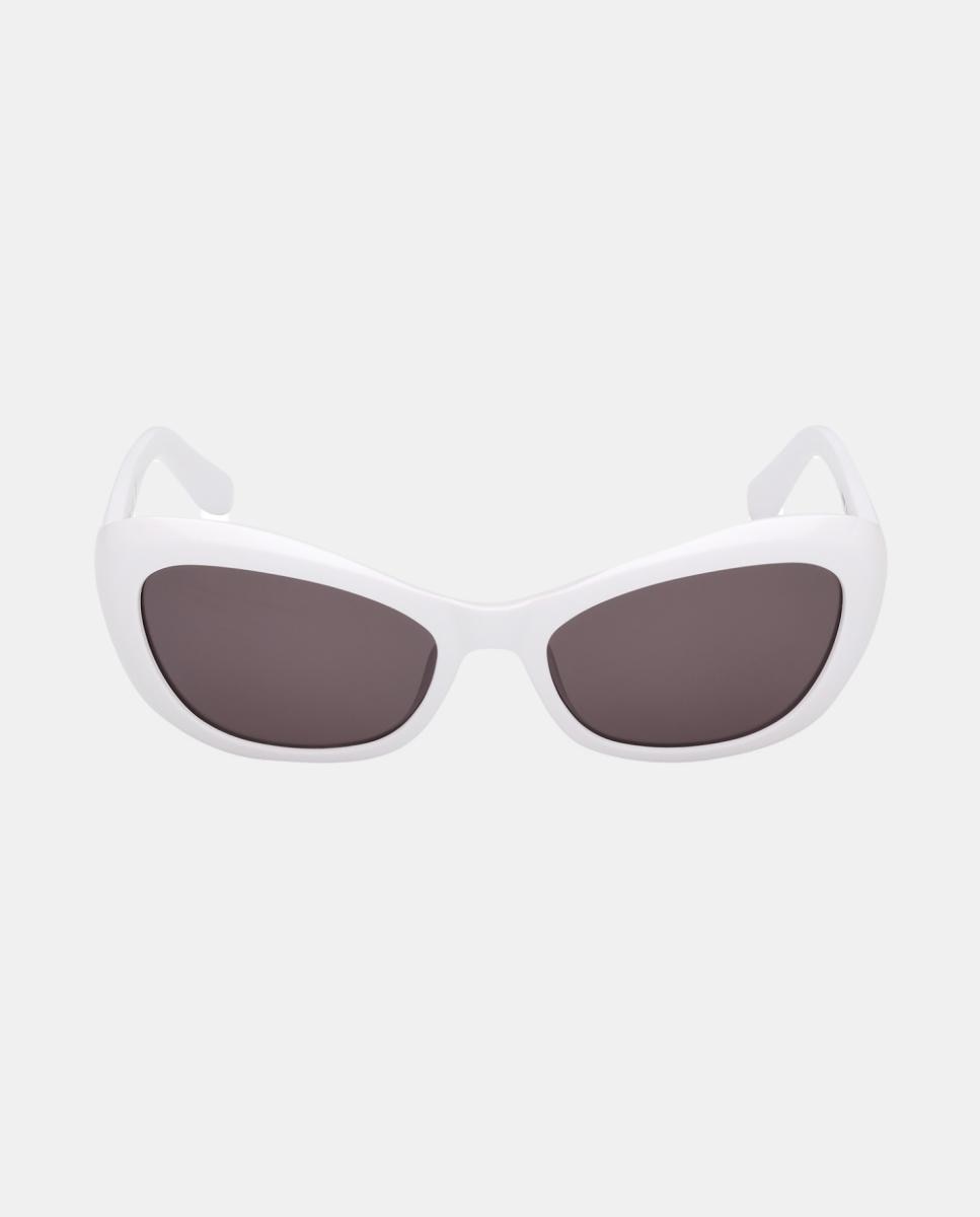 Imagen 0 de Gafa de sol de mujer ojo de gato en inyectado Blanco