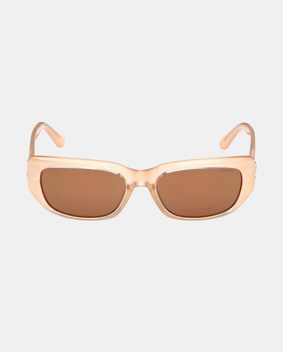 Imagen 0 de Gafas de sol GU00306 de mujer rectangular en inyectado Naranja