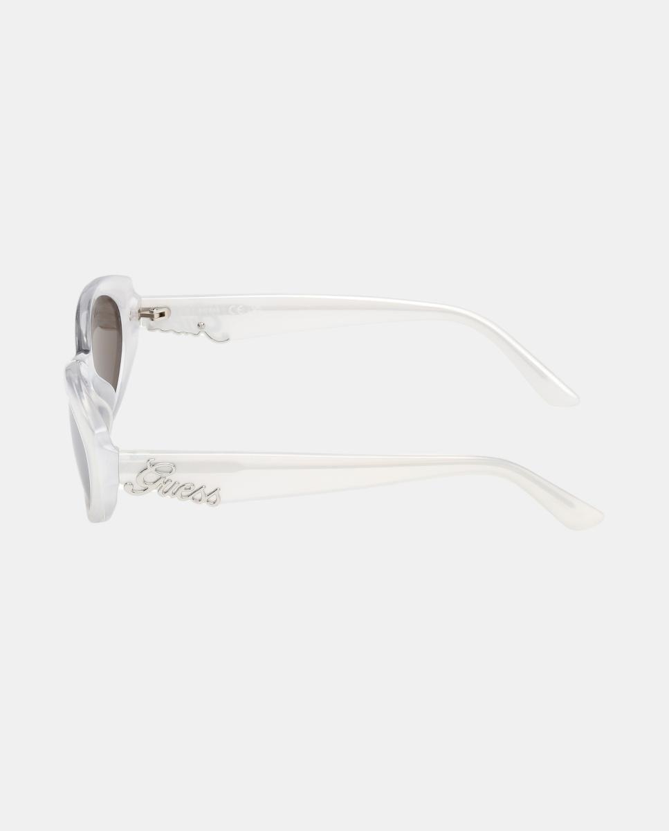 Gafas de sol GU00307 de mujer ovalada en inyectado - Guess - Transparente Transparente-3
