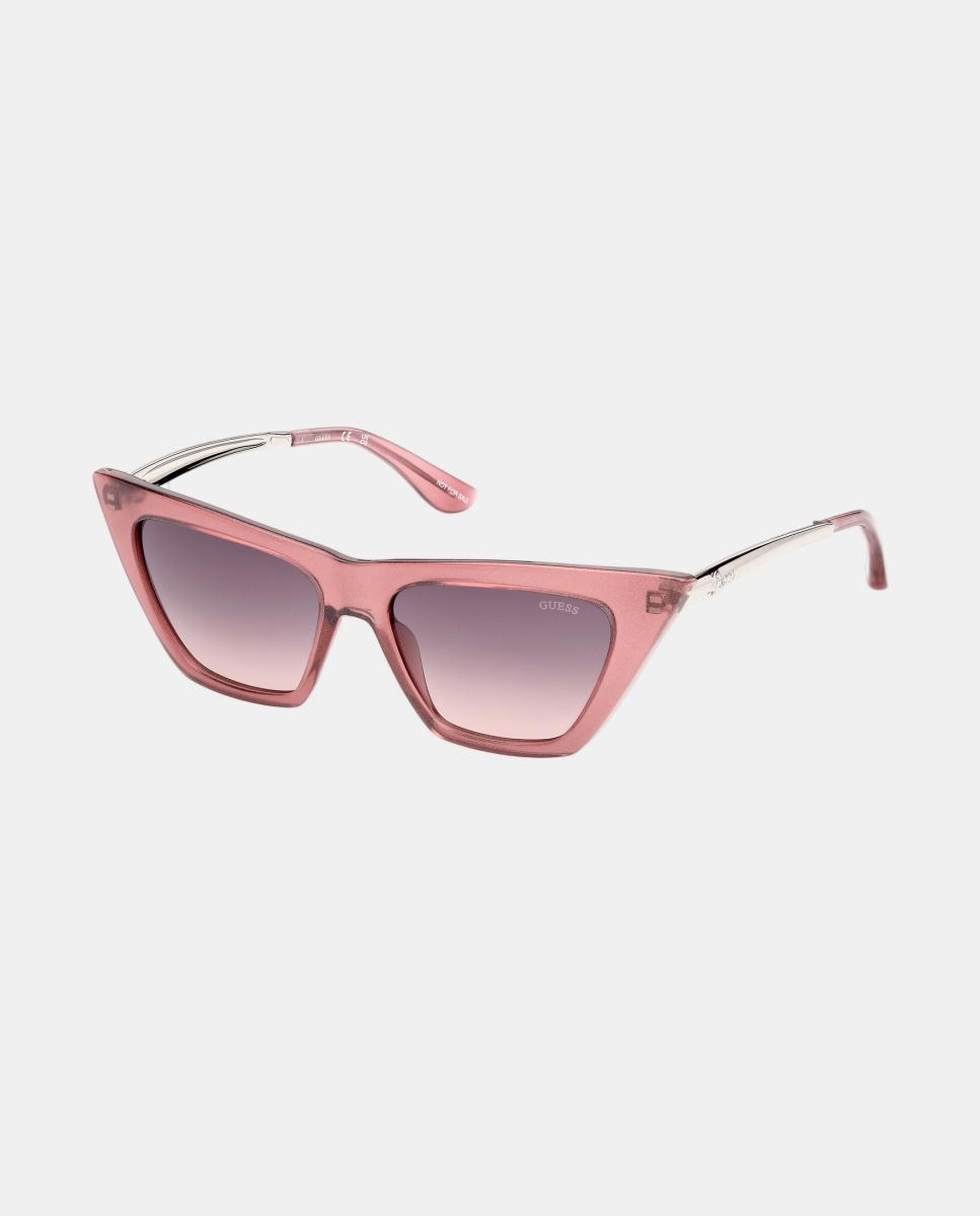 Gafas de sol GU00310 de mujer ojo de gato en inyectado con lente degradada - Guess - Rosa Rosa-2