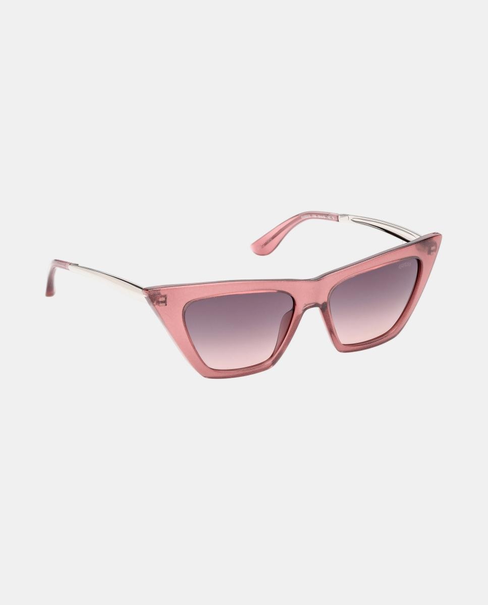 Gafas de sol GU00310 de mujer ojo de gato en inyectado con lente degradada - Guess - Rosa Rosa-8