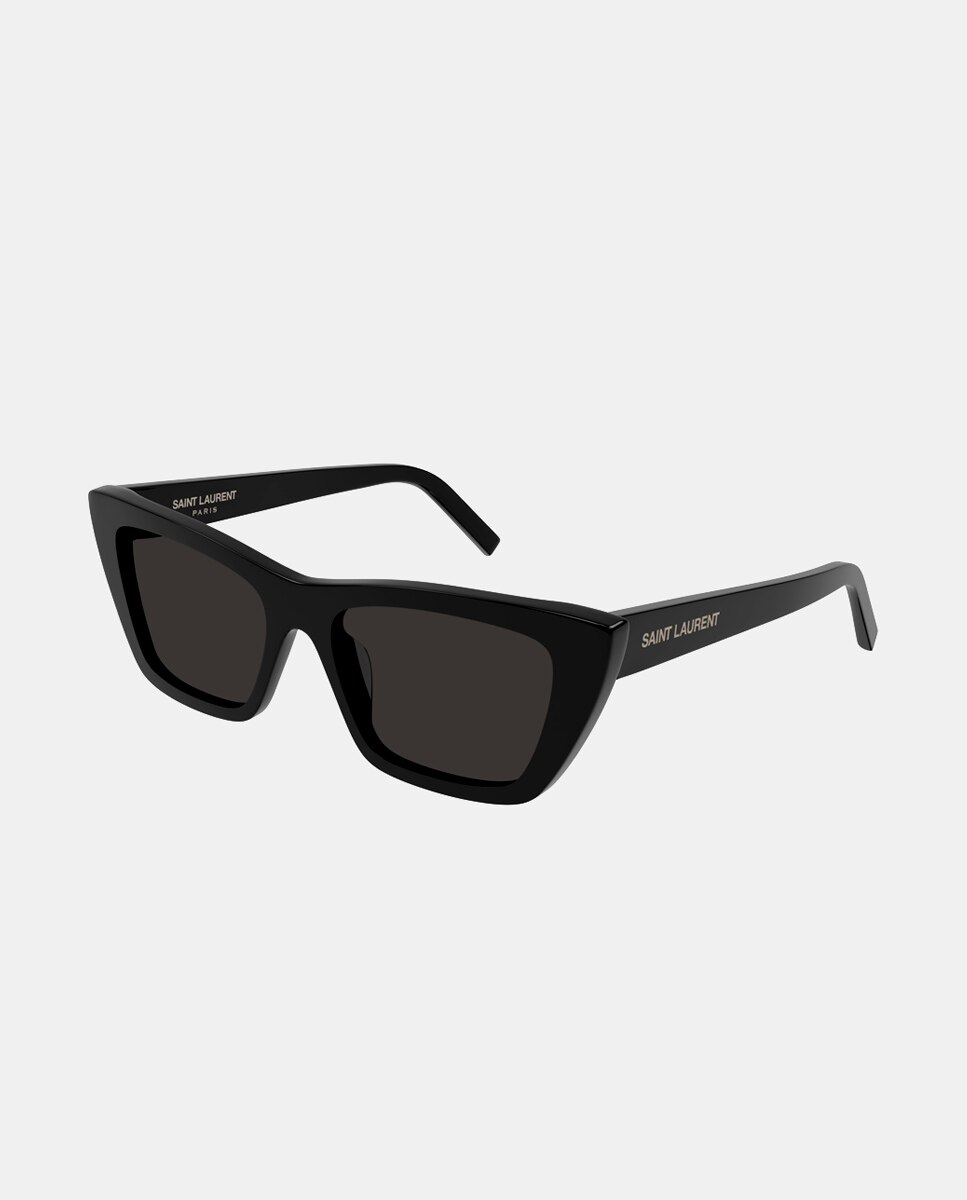 Imagen 0 de Gafas de sol de mujer cat eye de acetato en negro Negro
