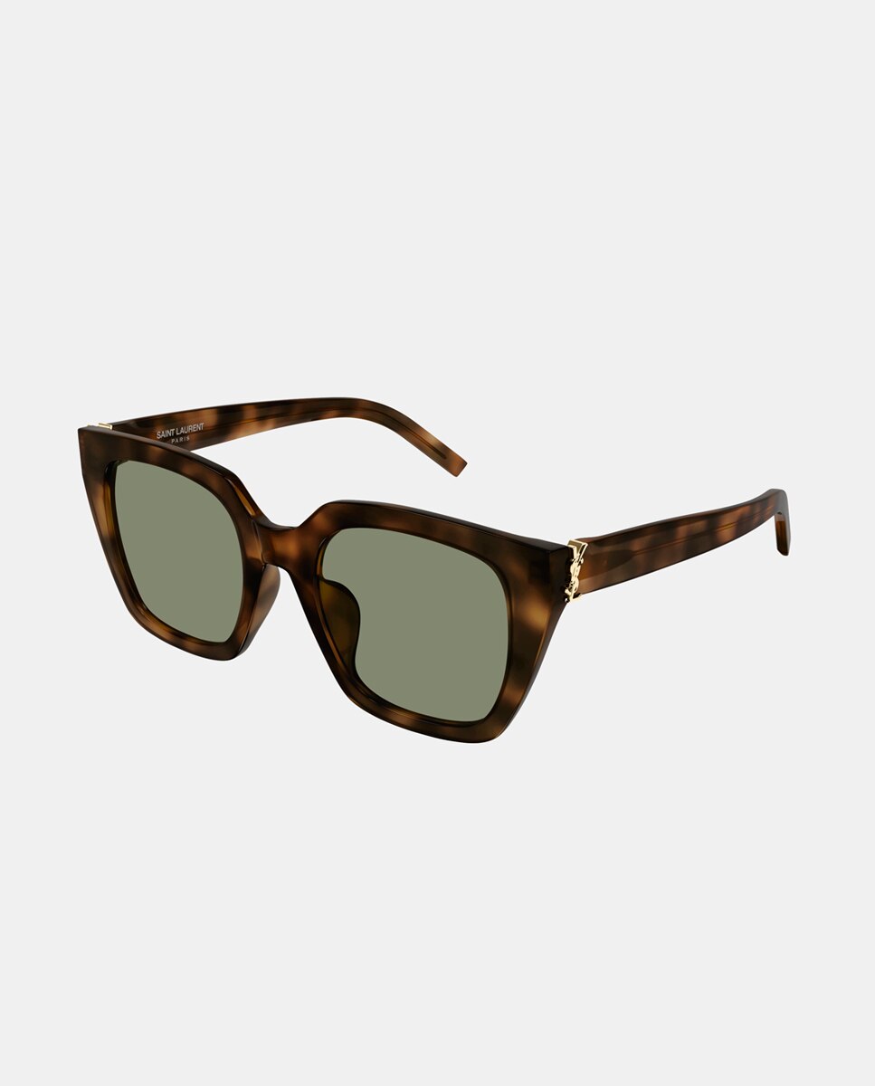 Imagen 0 de Gafas de sol de mujer ojo de gato en acetato reciclado Marrón