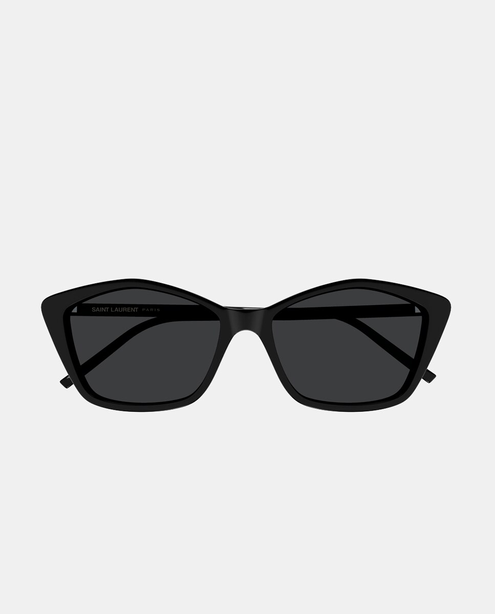 Gafa de sol de mujer ojo de gato en acetato - Saint Laurent - Negro Negro-2