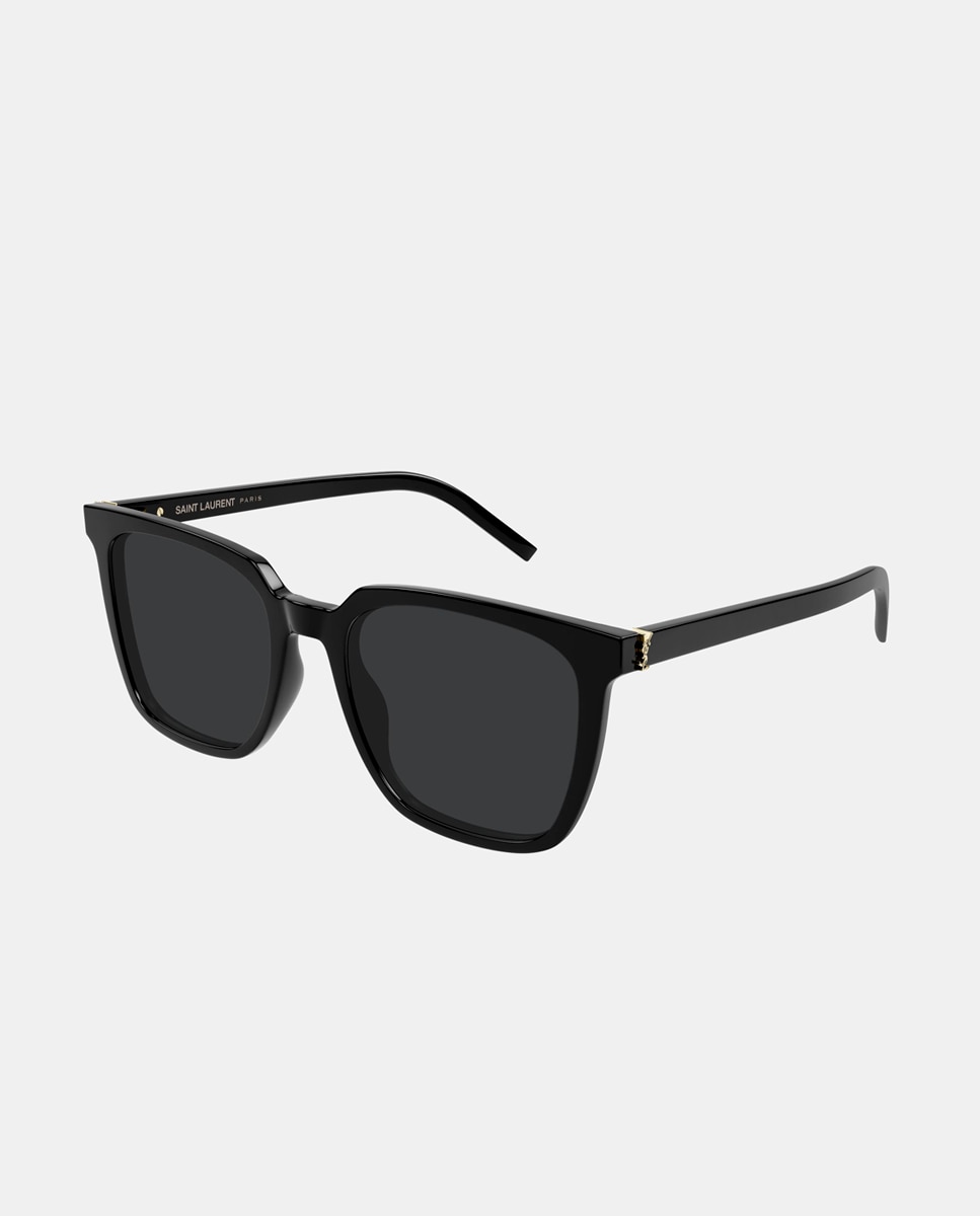 Imagen 0 de Gafa de sol de mujer rectangular en acetato Negro