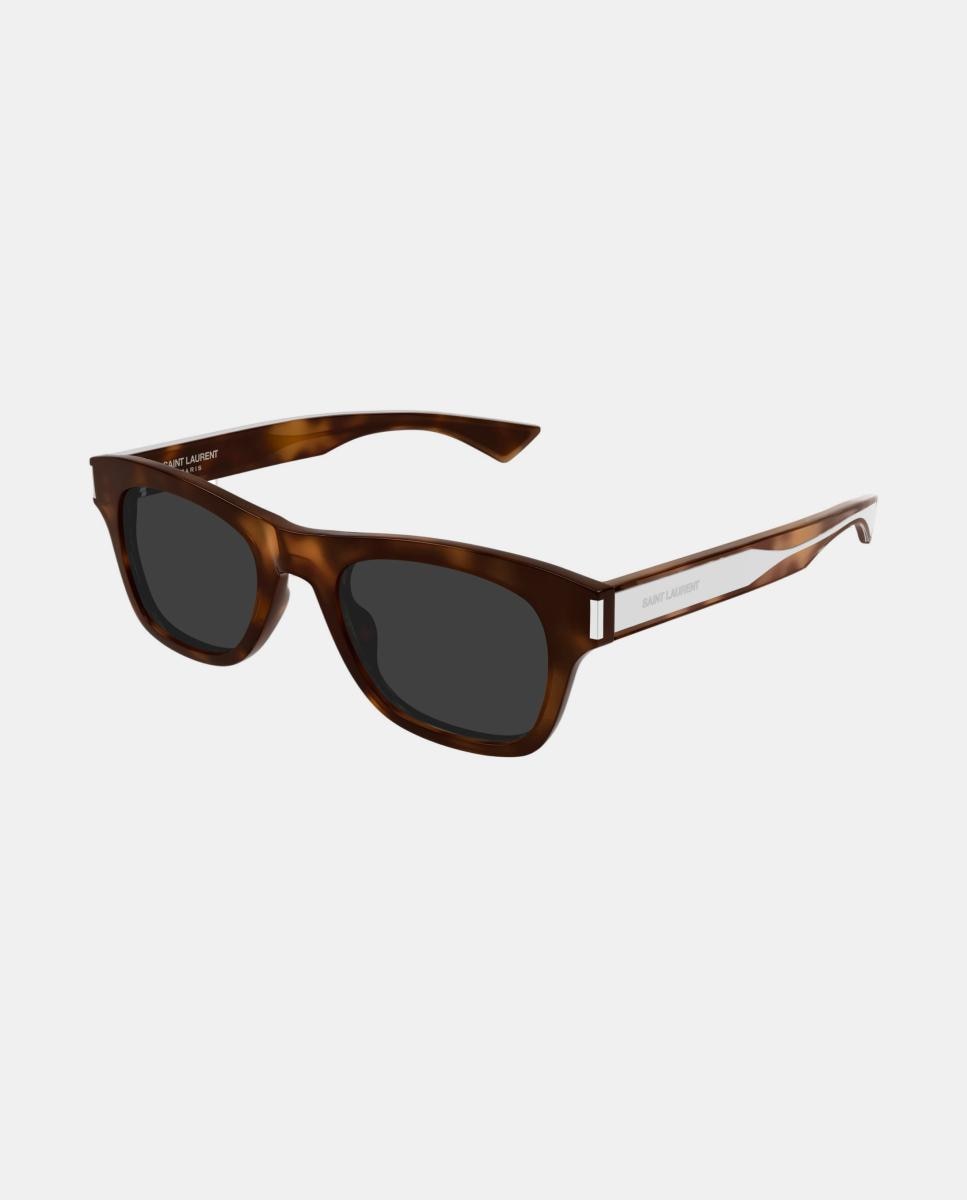 Imagen 1 de Gafa de sol de hombre rectangular en acetato Marrón