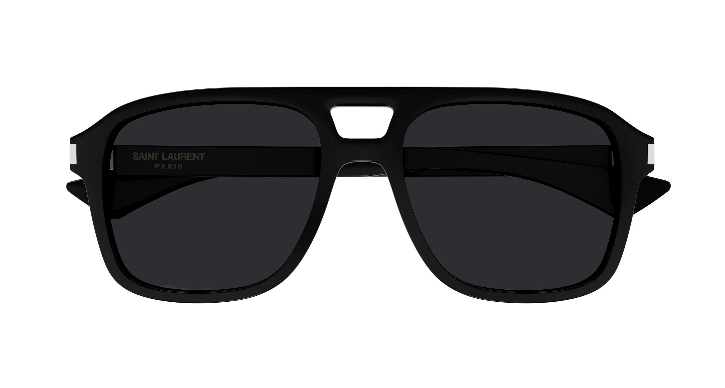 Gafa de sol unisex piloto en acetato - Saint Laurent - Negro Negro-2