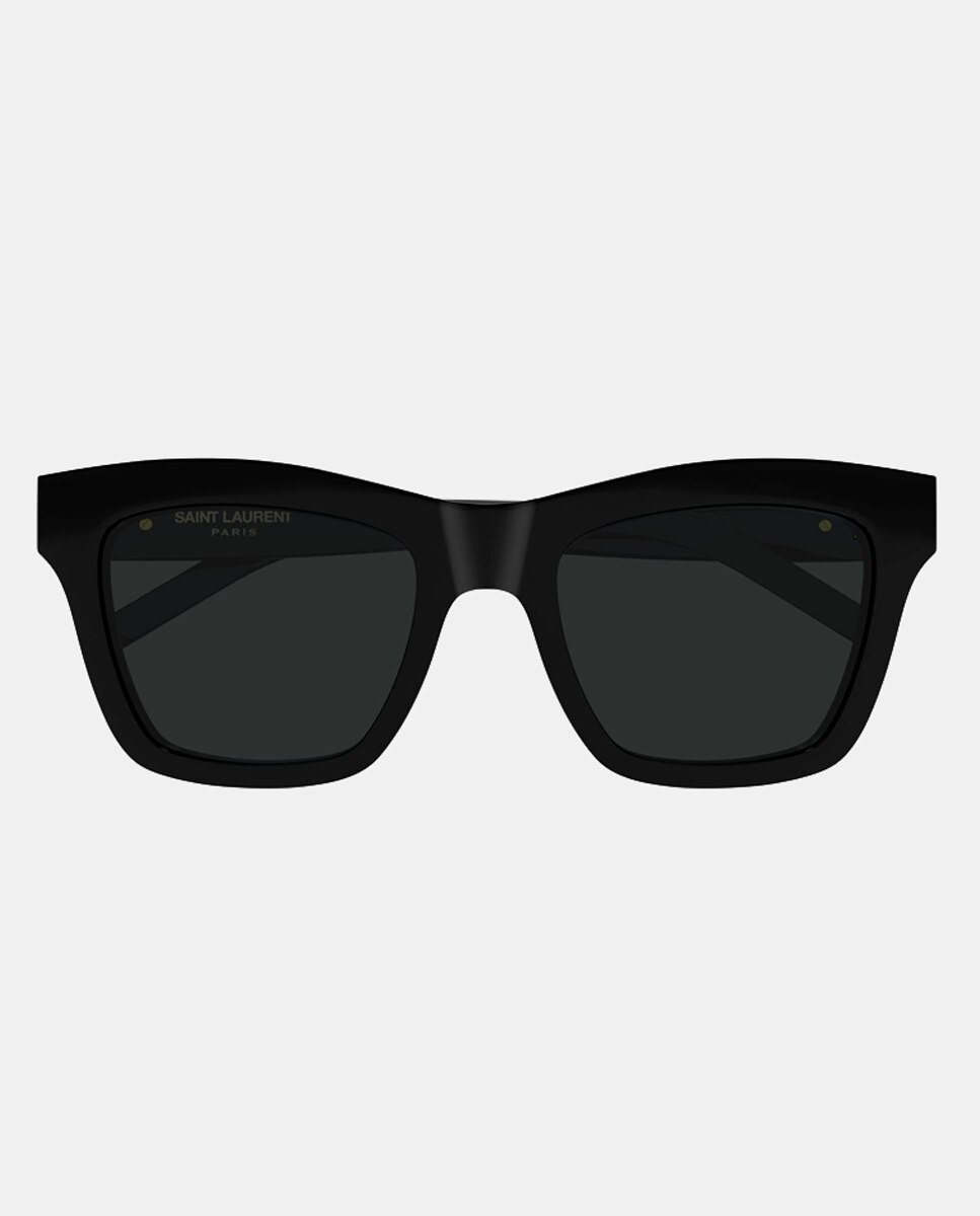 Gafa de sol de mujer ojo de gato en acetato - Saint Laurent - Negro Negro-2
