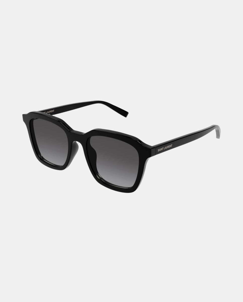 Imagen 0 de Gafa de sol SL 457 unisex rectangular en acetato con lente degradada Negro