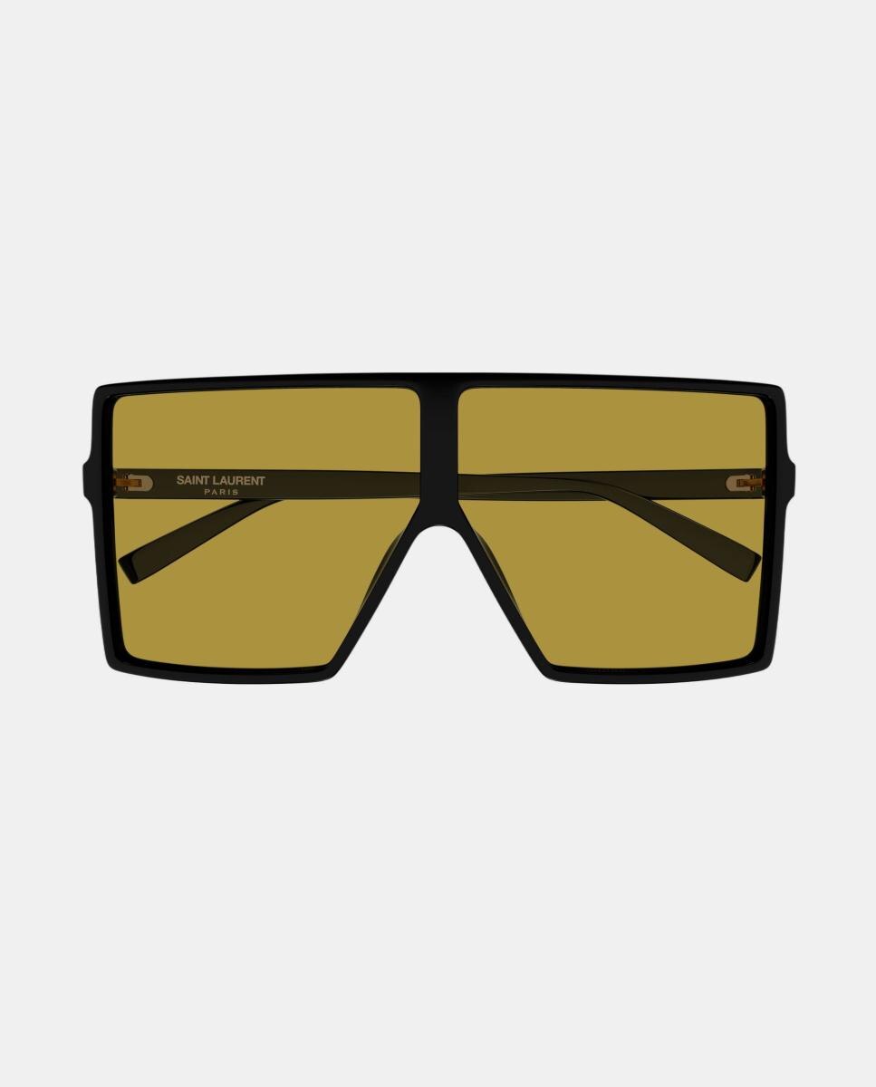 Gafa de sol SL 909 BETTY S de mujer rectangular en acetato - Saint Laurent - Negro Negro-2