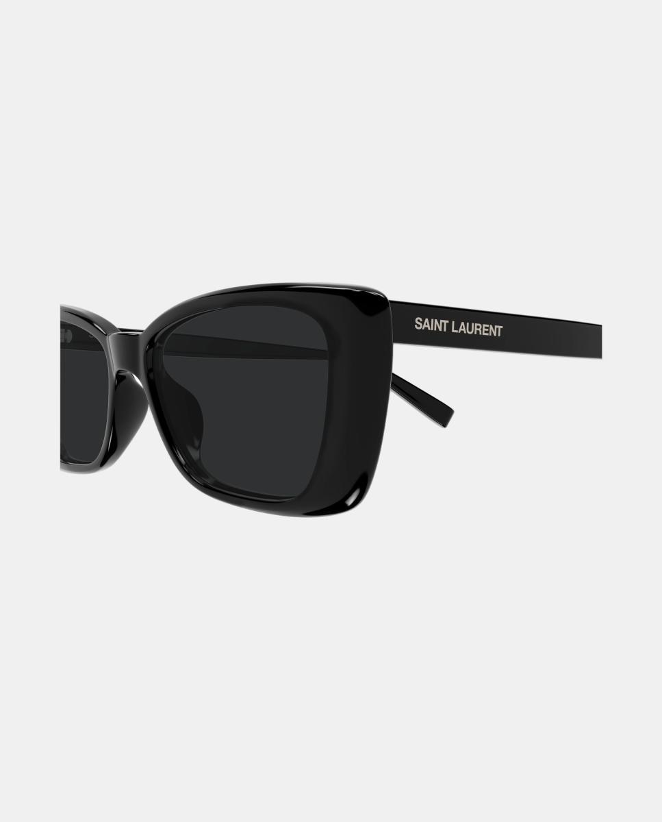 Gafas de sol SL 943 de mujer rectangular en acetato - Saint Laurent - Negro Negro-3