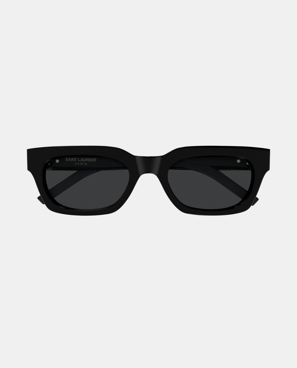 Gafas de sol SL M175 de mujer rectangular en acetato - Saint Laurent - Negro Negro-2