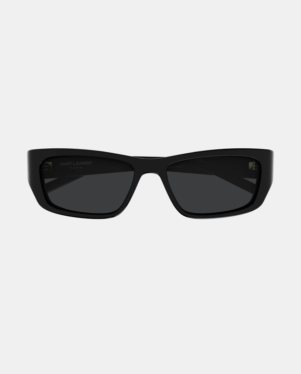 Gafas de sol SL M182 JAZZ de mujer rectangular en acetato - Saint Laurent - Negro Negro-2